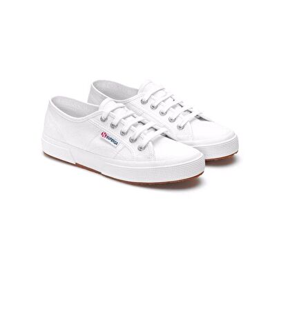 Superga BEYAZ Kadın Keten Ayakkabı 2750-COTU CLASSIC  X01016  S000010  /  WHİTE