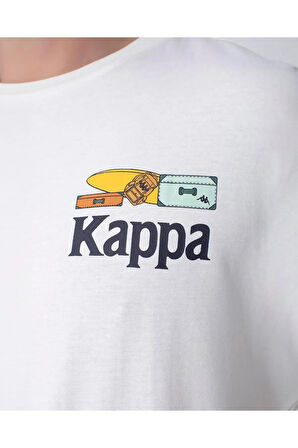 Kappa 351X2HWA0F-M Graphik Paras Tur Unisex Spor Tişört