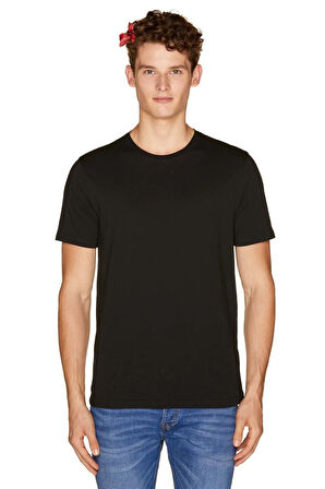 United Colors of Benetton Erkek Siyah Tişört Model Kodu: 124P3U53J1F15