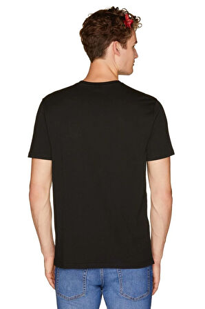 United Colors of Benetton Erkek Siyah Tişört Model Kodu: 124P3U53J1F15