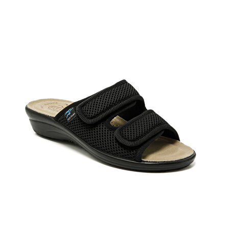 FlyFlot 83 K24 FE Kadın Terlik T4 F50 FE Fly Flot Slipper 2003-Black