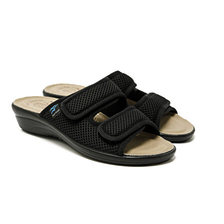 FlyFlot 83 K24 FE Kadın Terlik T4 F50 FE Fly Flot Slipper 2003-Black