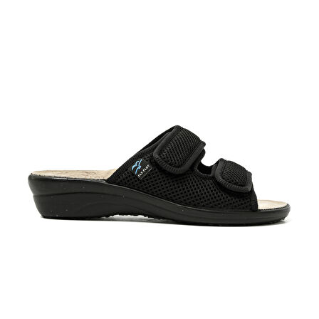 FlyFlot 83 K24 FE Kadın Terlik T4 F50 FE Fly Flot Slipper 2003-Black