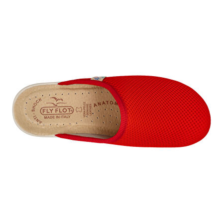 FlyFlot  Kadın Sneaker ( Günlük) T4 368 FE Fly Flot Slipper FRESH CLASSIC 6008-Red