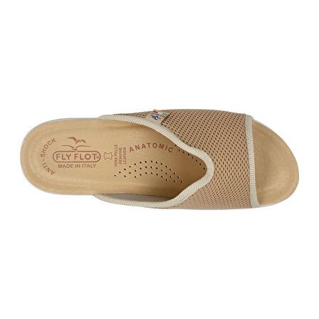 FlyFlot  Kadın Terlik T4 429 FE Fly Flot Slipper FRESH CLASSIC 6009- Beige
