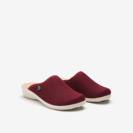FlyFlot Fresh Kadın Terlik T4 368 FE Anoia Fly Flot Cloth Slipper 6037-Avio / 6014-Bordo