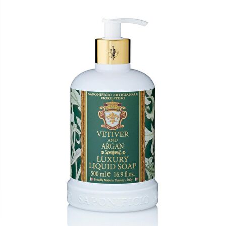 Saponificio Artigianale Fiorentino Sıvı Sabun 500 Ml - Vetiver and Argan