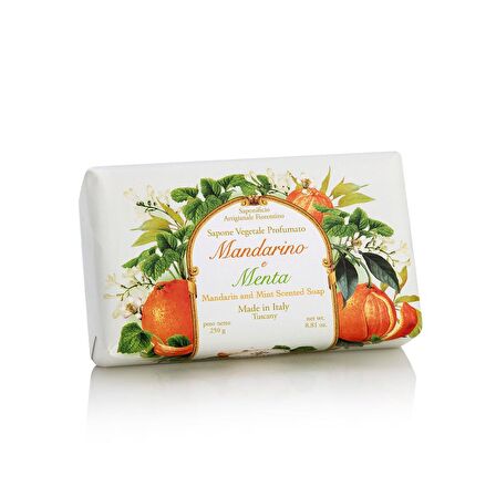 Saponificio Artigianale Fiorentino Sabun 250 Gr - Tangerine And Mint