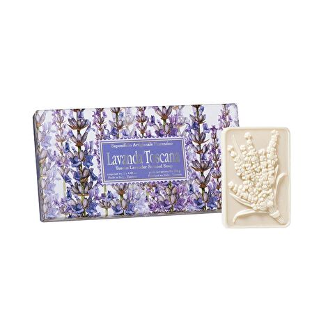 Saponificio Artigianale Fiorentino Sabun 3*125 Gr - Lavender