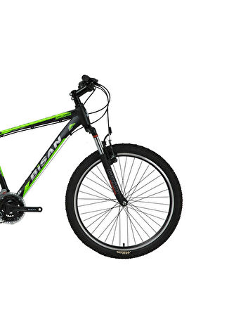 Bisan MTX7050 26 Jant 21 Vites V Fren 43cm Kadro Dağ Bisikleti Siyah / Yeşil