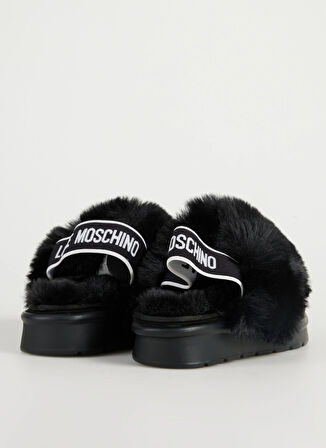 Love Moschino Siyah Kadın Terlik JA10513H1L