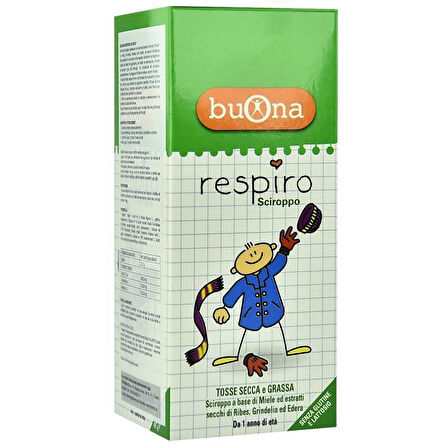 Buona Respiro Bal ve Kuru Frenk Üzümü 140 ML Sirop