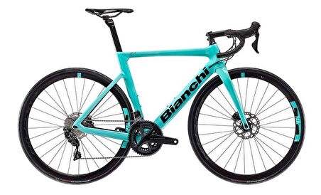 BIANCHI ARIA AERO KARBON ERKEK ŞEHİR BİSİKLETİ 555H HD 28 JANT 12 VİTES CELESTE SİYAH