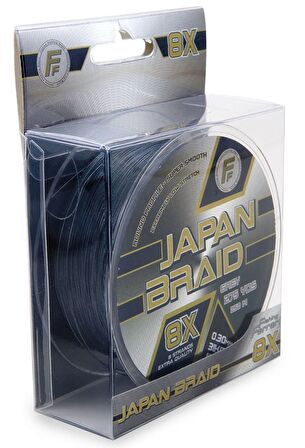 Lineaeffe Japon Braid Grey 250 mt 8 Örgü ip 0,28mm