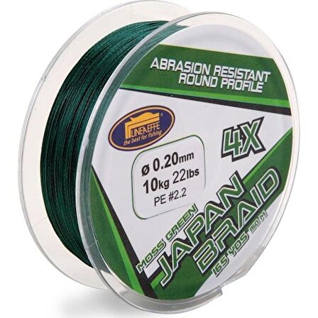 Lineaeffe 150 Mt 4 Örgü Yeşil İpmade İn Japan 0.16mm