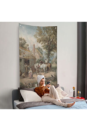 Foster Myles Birket The Smithy Duvar Örtüsü-8032