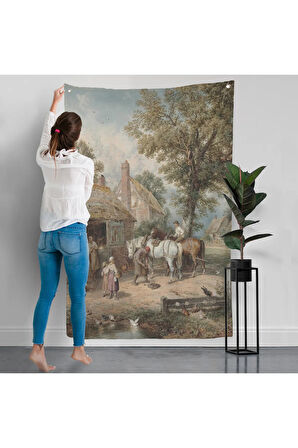 Foster Myles Birket The Smithy Duvar Örtüsü-8032