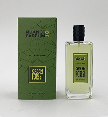 Nuance Of Parfum For Him Green Forest Code Edt 100 Ml