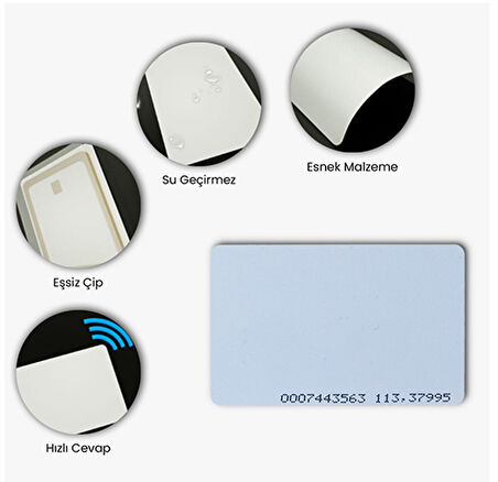 Sarkey SR 620 ISO Proximity Kart125 Khz, Mango (100 Adet)