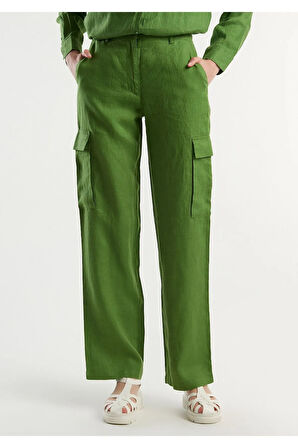 United Colors Of Benetton Kadın / Kız Haki Pantolon (Model Kodu: 124P4Aghdf05V )