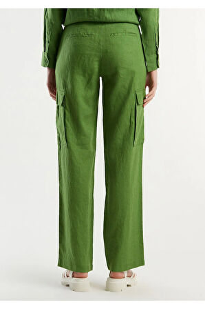 United Colors Of Benetton Kadın / Kız Haki Pantolon (Model Kodu: 124P4Aghdf05V )