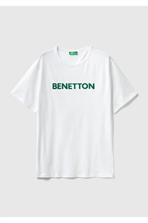 United Colors of Benetton Erkek Haki Tişört Model Kodu: 124P3I1XU100A
