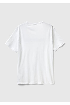 United Colors of Benetton Erkek Haki Tişört Model Kodu: 124P3I1XU100A