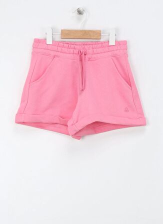 Benetton Normal Pembe Kız Çocuk Şort 3J68C901C