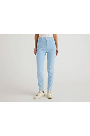 United Colors of Benetton Kadın Mavi Pantolon Model Kodu: 122A4HA2DE00S