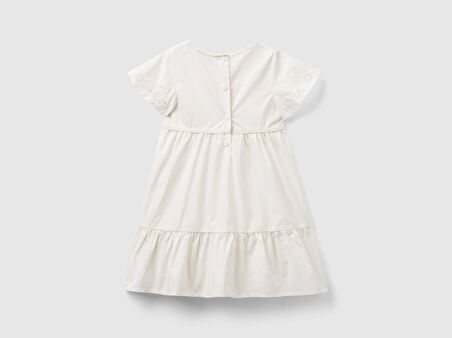 Benetton Kız Bebek Elbise 4AC7GV01K-24Y