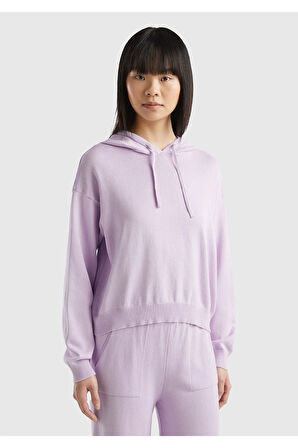 United Colors Of Benetton Kadın / Kız Lila Sweatshırt (Model Kodu: 124P1294D202V )