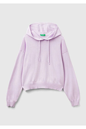 United Colors Of Benetton Kadın / Kız Lila Sweatshırt (Model Kodu: 124P1294D202V )