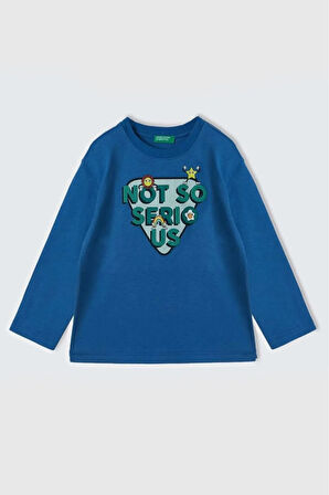 Unıted Colors Of Benetton Erkek Bebek Tshirt 3096G10DK