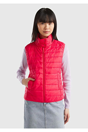 United Colors Of Benetton Kadın / Kız Pembe Yelek (Model Kodu: 124P2Twddj003 )