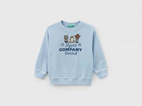 Unıted Colors Of Benetton Erkek Bebek Sweatshirt 3J68G10D9