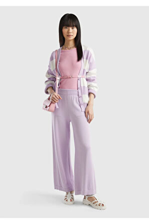 United Colors Of Benetton Kadın / Kız Lila Pantolon (Model Kodu: 124P1294Df009 )