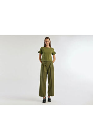 United Colors Of Benetton Kadın / Kız Haki Pantolon (Model Kodu: 123A4E4Qdf04K )