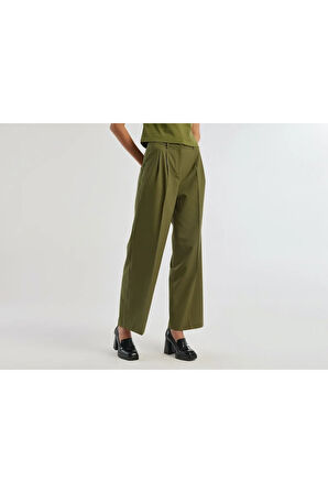 United Colors Of Benetton Kadın / Kız Haki Pantolon (Model Kodu: 123A4E4Qdf04K )