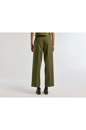 United Colors Of Benetton Kadın / Kız Haki Pantolon (Model Kodu: 123A4E4Qdf04K )