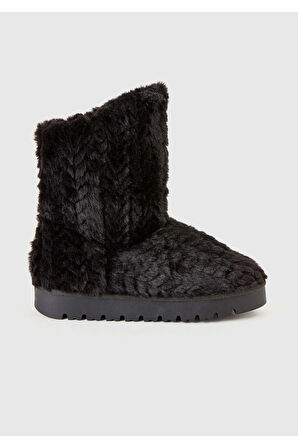 United Colors of Benetton Kadın Siyah Bot Model Kodu: 123A81DCUD023