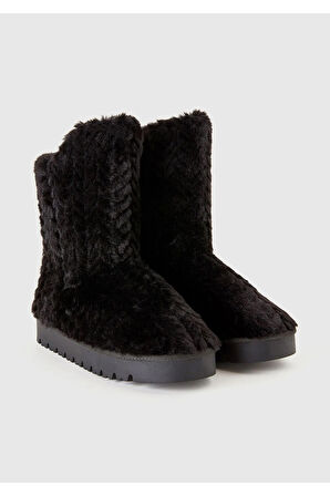 United Colors of Benetton Kadın Siyah Bot Model Kodu: 123A81DCUD023