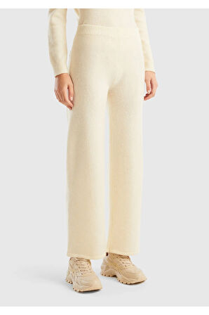 United Colors Of Benetton Kadın / Kız Ekru Pantolon (Model Kodu: 123A1Mdvdf00K )