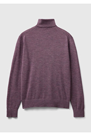 United Colors of Benetton Erkek Bordo Kazak Model Kodu: 123A11AHU2010