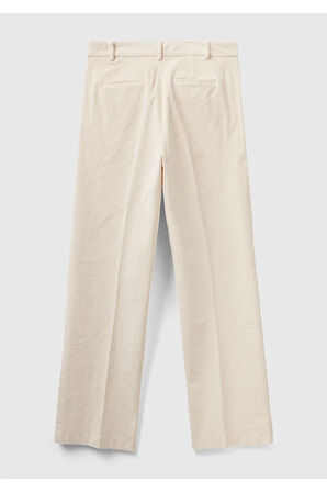 United Colors Of Benetton Kadın / Kız Ekru Pantolon (Model Kodu: 123A4O1Hdf04O )