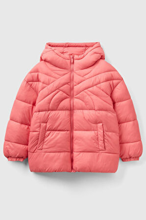 Kız Çocuk Mont - Pembe | 11-12