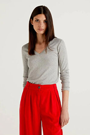 United Colors of Benetton Erkek Haki Kazak Model Kodu: 123A11AHU2010