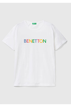 United Colors of Benetton Erkek Bej Tişört Model Kodu: 124P3I1XU100A