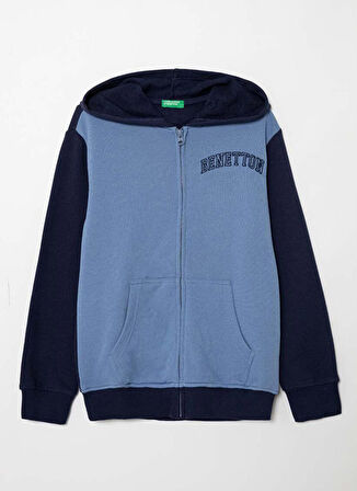 Benetton Kırmızı Erkek Çocuk Sweatshirt 3J68C502J