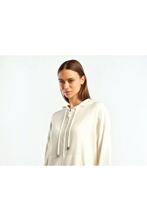 United Colors Of Benetton Kadın / Kız Krem Eşofman Üstü (Model Kodu: 123A1035D5006 )