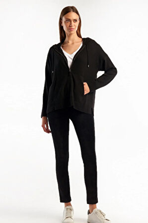 United Colors Of Benetton Kadın / Kız Siyah Sweatshırt (Model Kodu: 1035D5006 )